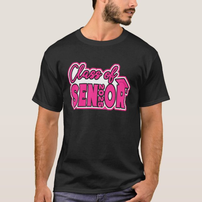 T-shirt Class Of 2025 Senior 25 Graduation Girls Teens Wom (Devant)