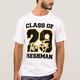T-shirt Class of 2029 Freshman High School Back To School