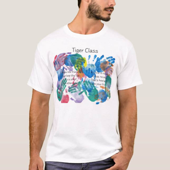 T-shirt Classe 2006 de tigre (Devant)