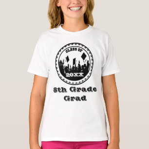 T-shirt Classe 8e année d'insertion de grade Année