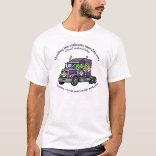 T-shirt Classe ADR 7 Radioactif Conducteur de matières d