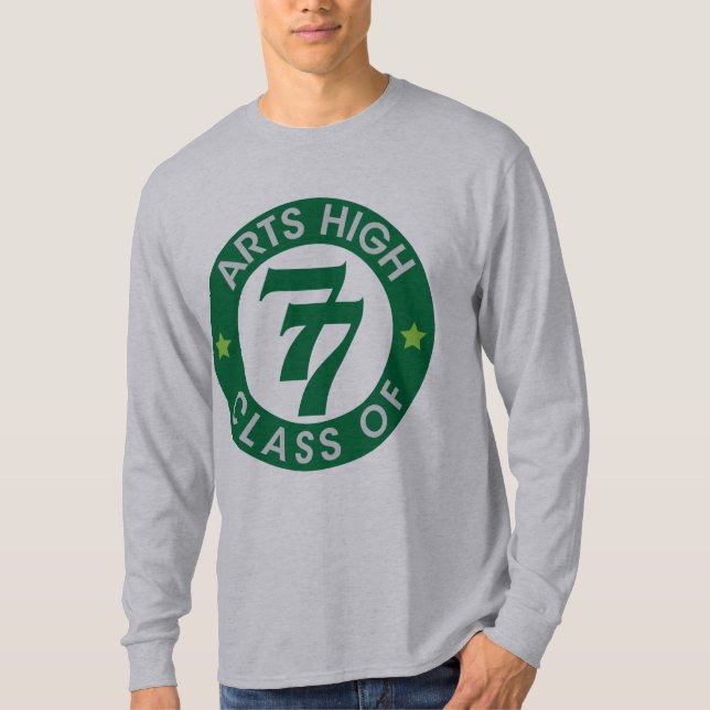 T-shirt Classe Arts High School de 77 Logo (Devant)
