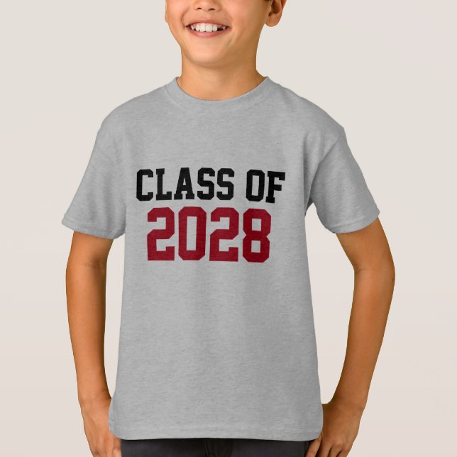 T-shirt Classe Chemise Chaque année avec un nom personnali (Devant)