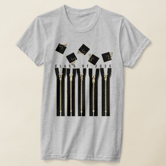 T-shirt Classe créative de 2025 Graduation (Poser)