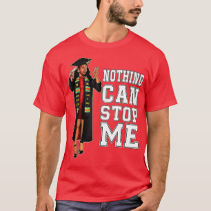 T-shirt Classe d'Aînés de 2020 Afro-Américain Graduation 