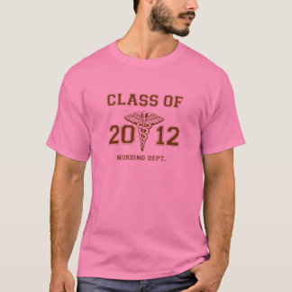 T-shirt Classe de 2012 services soignants
