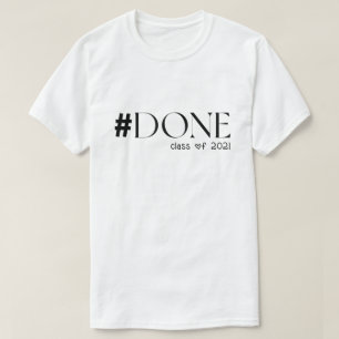T-shirt Classe de 2021 Chemise fabriquée Classe de 2021 Ch