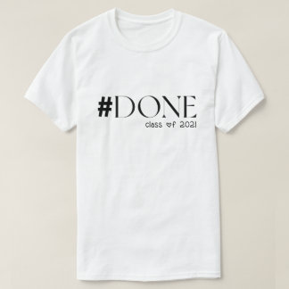 T-shirt Classe de 2021 Chemise fabriquée Classe de 2021 Ch