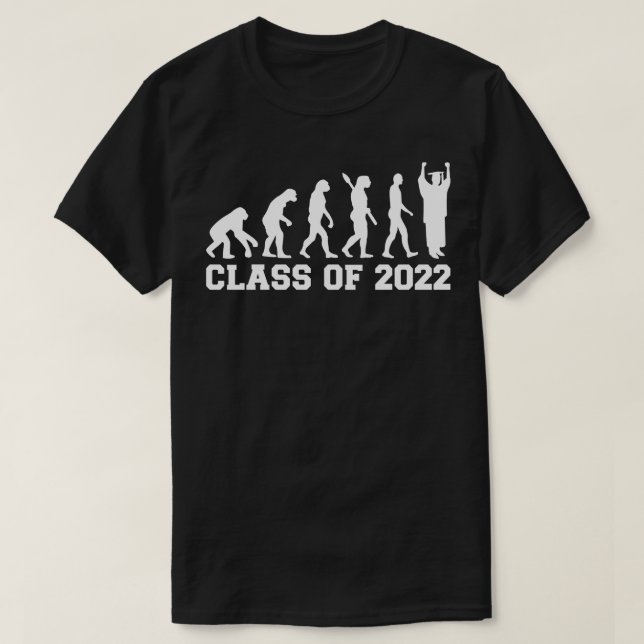 T-shirt Classe de 2022 d'évolution (Design devant)