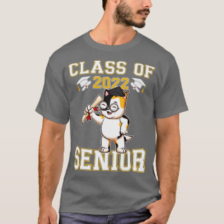 T-shirt Classe De 2022 Diplômé Supérieur Funny Graduation