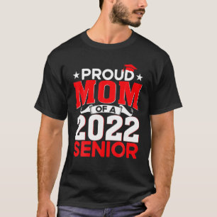 T-shirt Classe De 2022 Fier Maman D'Une École Secondaire G