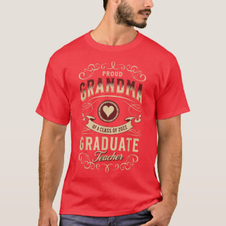 T-shirt Classe de 2022 Graduation Fière Grand-mère de l'en