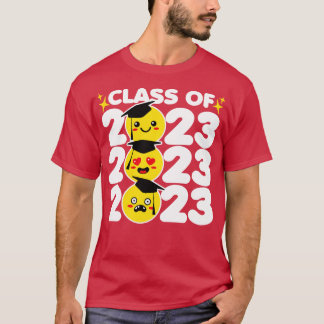 T-shirt Classe de 2023 Funny Kawaii Visages