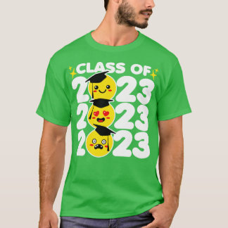 T-shirt Classe de 2023 Funny Kawaii Visages