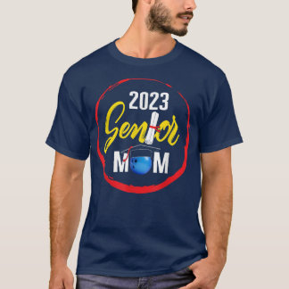 T-shirt Classe de 2023 Senior Bowling Mom Graduation Grad 