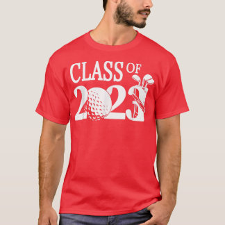 T-shirt Classe de 2023 Senior Golfer Golf Player