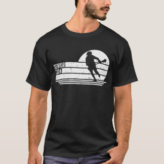 T-shirt Classe de 2024 Vintage Lacrosse Senior 2024