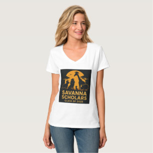 T-shirt Classe de 2025 Graduation Safari Animal Design