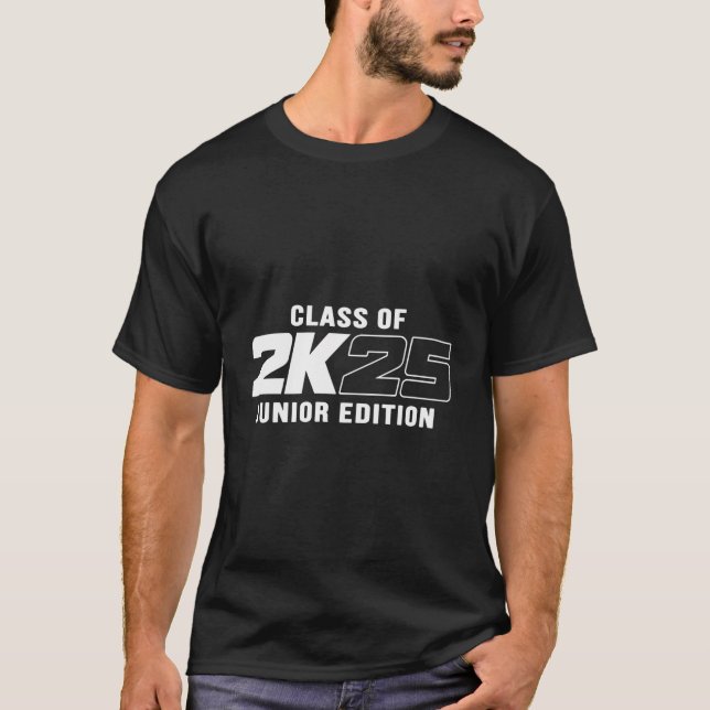 T-shirt Classe De 2025 Junior Edition Senior 2025 (Devant)
