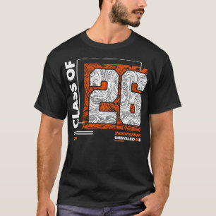 T-shirt Classe de 2026 Urban Streetwear Graduation Classe 