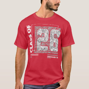 T-shirt Classe de 2026 Urban Streetwear Graduation Classe 