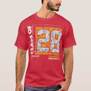 T-shirt Classe de 2028 Urban Streetwear Graduation Classe