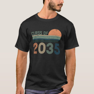 T-shirt Classe de 2035 grandir avec moi Nursery Graduate G