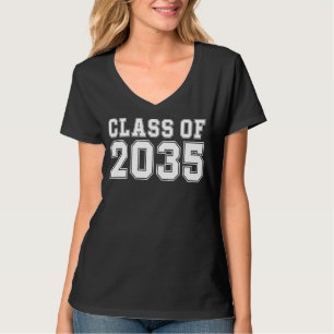 T-shirt Classe de 2035 Grow With Me Premier jour de l'Arg 