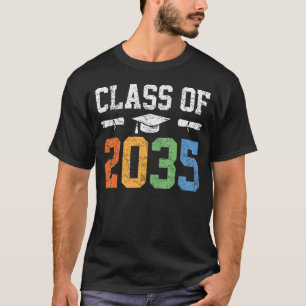 T-shirt Classe de 2035 Grow With Me Premier jour de l'Arg