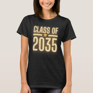 T-shirt Classe de 2035 Grow With Me Premier jour de l'Arg 