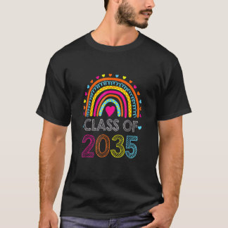T-shirt Classe De 2035 Pré K Diplôme Préscolaire