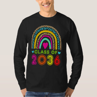 T-shirt Classe De 2036 Graduation Pré K Kindergarten Gradu