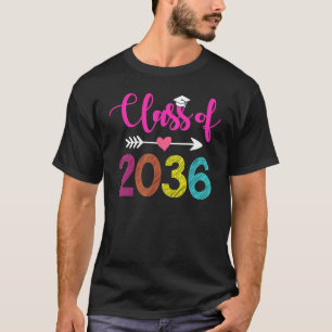 T-shirt Classe De 2036 Pré-K Diplômé De L'École Préscolair