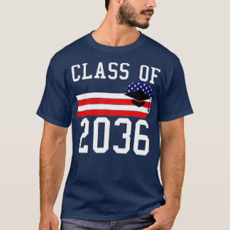 T-shirt Classe de 2036 Retour à la classe de 2036 1