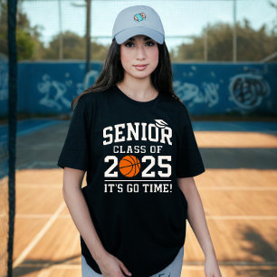 T-shirt Classe de basket-ball 2025 Graduation Senior 2025