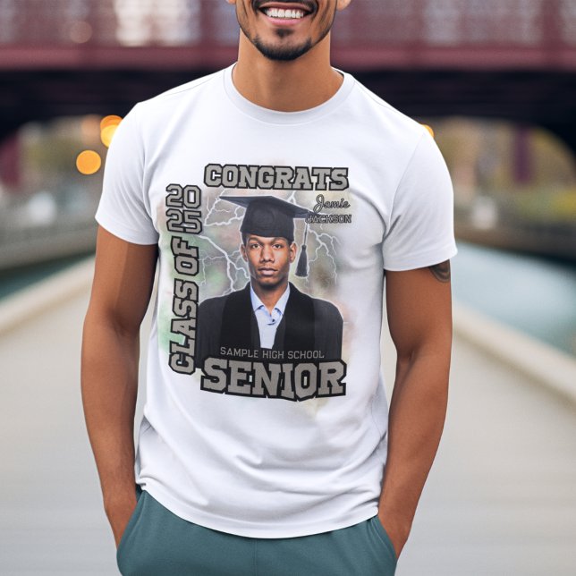 T-shirt Classe de congrès de 2025 Senior Family Graduation (Créateur téléchargé)