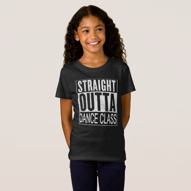 T-Shirt Classe de danse droite d'Outta (Devant entier)