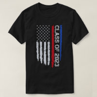 Classe de diplôme de 2023 Vintage US American Flag