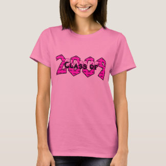 T-shirt Classe de fin d'études de 2009 Pink