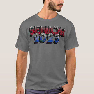 T-shirt Classe de fin d'études de 2023 collège du lycée