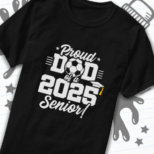 T-shirt Classe de football 2025 Football Soccer Papa Senio