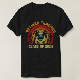 T-shirt Classe D'Enseignant Retraité De 2024 Enseignants R