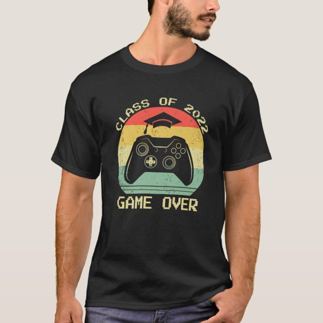 T-shirt Classe Du Jeu Vidéo Principal 2022 Sur Le Graduat (Devant)