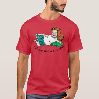 T-shirt Classé en gras et un peu triste 2