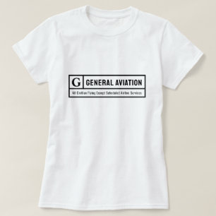 T-shirt Classé G pour l'aviation générale