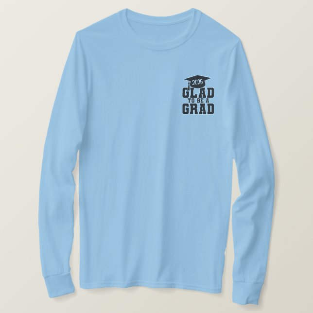 T-shirt Classe homme de chemise à manches longues 2025 (Design devant)