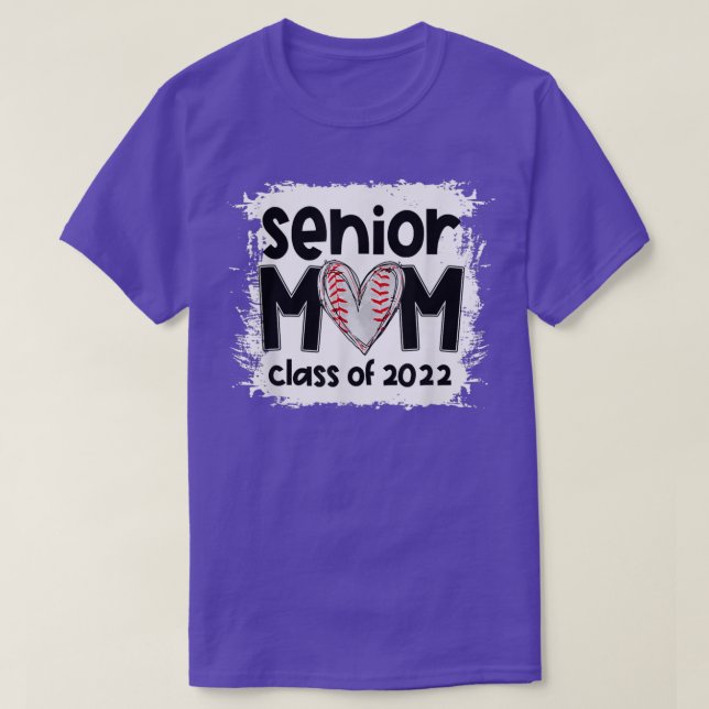 T-shirt Classe Maman Supérieure De Baseball De 2022 Maman  (Design devant)