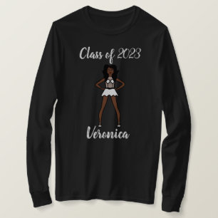 T-shirt Classe personnalisée de Chemise Majorette Blanc