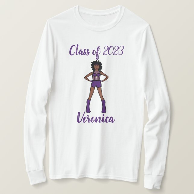 T-shirt Classe personnalisée Majorette (Design devant)