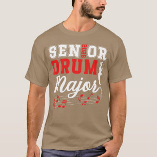 T-shirt Classe principale de tambour de 2026 Marching Band